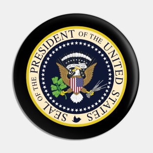 Fake Presidential Seal t shirt - President Anti Trump 2020 Pin