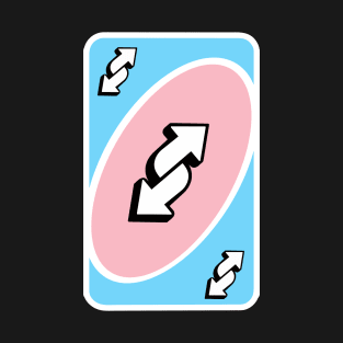 reverse uno trans card T-Shirt