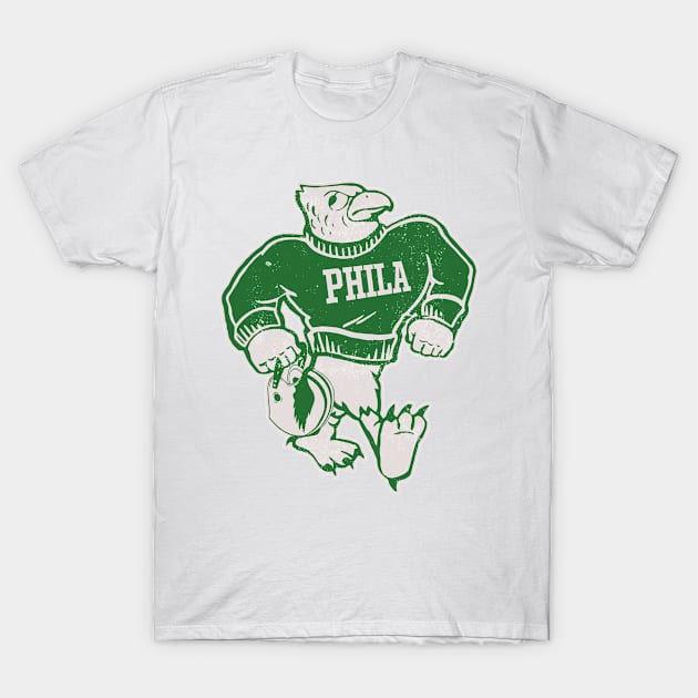 Philadelphia Eagles Nfl Graphic T-Shirt - 2XL Green Cotton