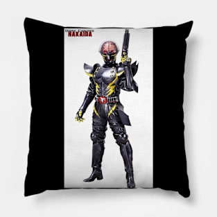 Hakaida, the Dark Cyborg Pillow