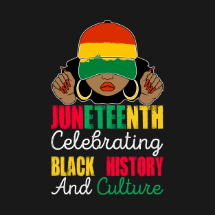 Juneteenth Celebrating Black History and Culture Juneteenth 1865 T-Shirt