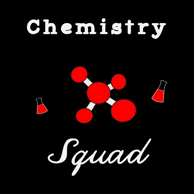 red chemistry squad by beautifulhandmadeart