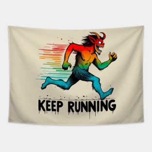 Keep Running Tapestry