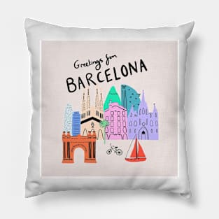 Barcelona Pillow