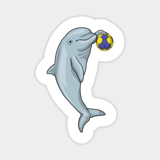 Dolphin Handball player Handball Magnet