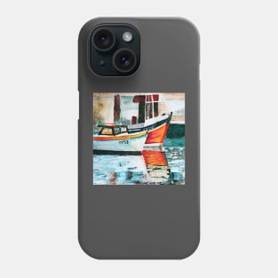 Boats in Harbour Phone Case