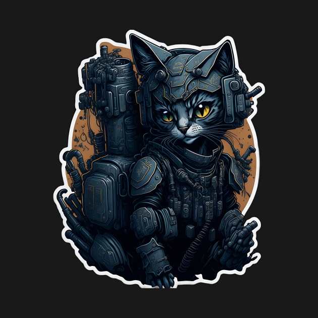 Mecha Cat_008 by Kulturmagazine