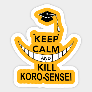 Assassination Classroom Koro Sensei Vinyl Sticker -  Sweden