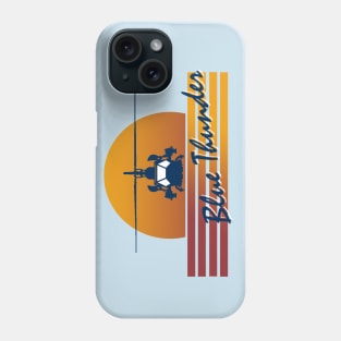 Blue Thunder Retro Phone Case