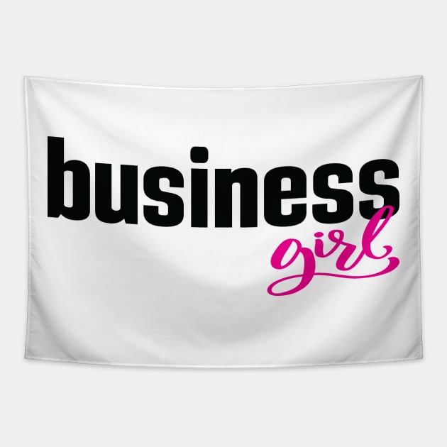 Business Girl Tapestry by ProjectX23Red