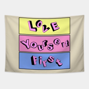 Love Yourself First Tapestry