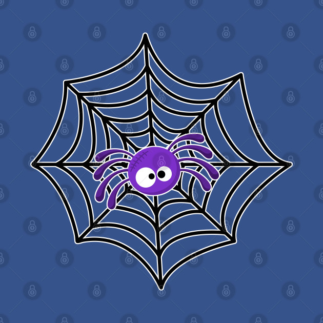 Disover Cute Spider Web - Cute Spider - T-Shirt