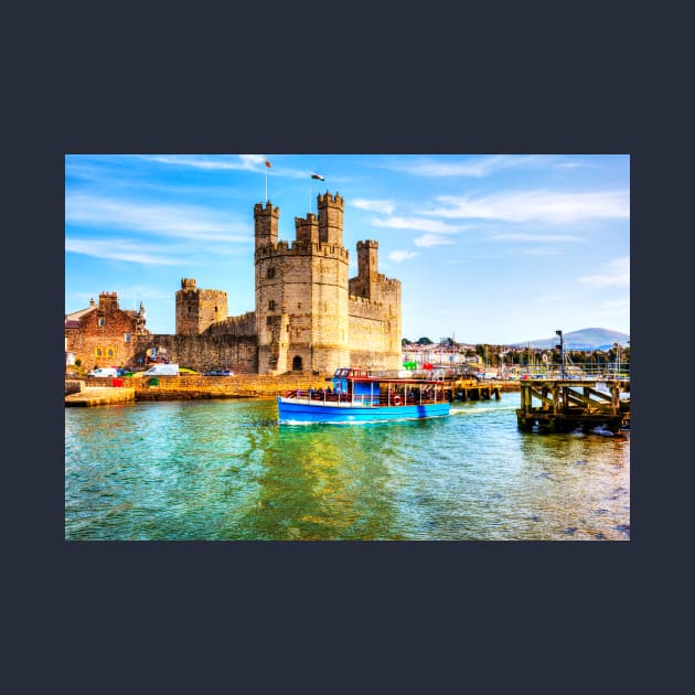 Caernarfon Castle Boat Trip by tommysphotos