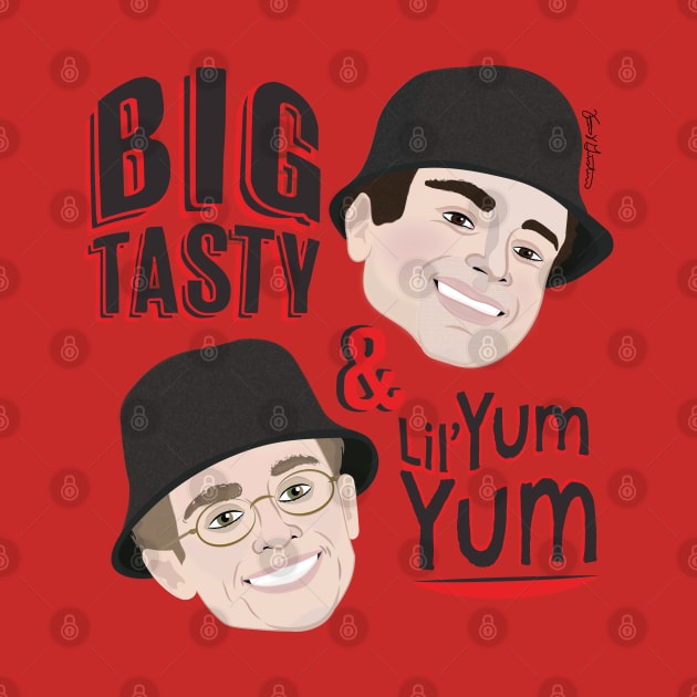 Big Tasty and Lil Yum Yum by Frannotated