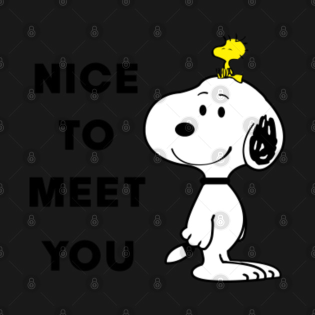 Disover Snoopy Nice to Meet You - Snoopy - T-Shirt