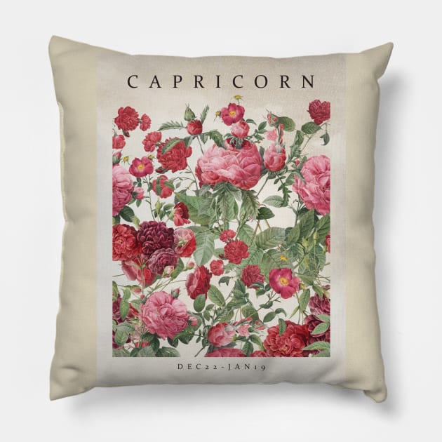 CAPRICORN Pillow by burcukorkmazyurek