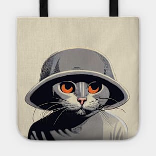 Soldier Cat Tote