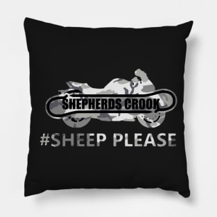 SheepPlease Camo Pillow