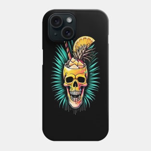 Pineapple Skull Juice Phone Case