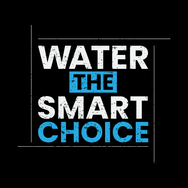 Water the smart choice simple typography design by emofix