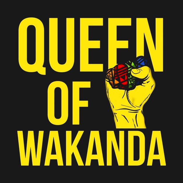 Queen Of Wakanda Toddler by DowlingArt