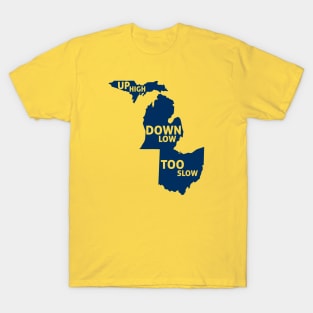 University of Michigan Football White Graphic Tee