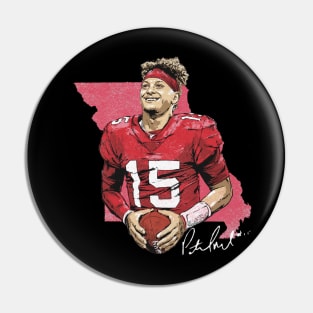 Patrick Mahomes Kansas City Map Pin