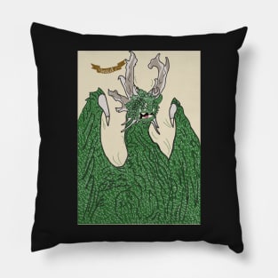 Dark Green Dragon - Greed (Dragons Collection) Pillow