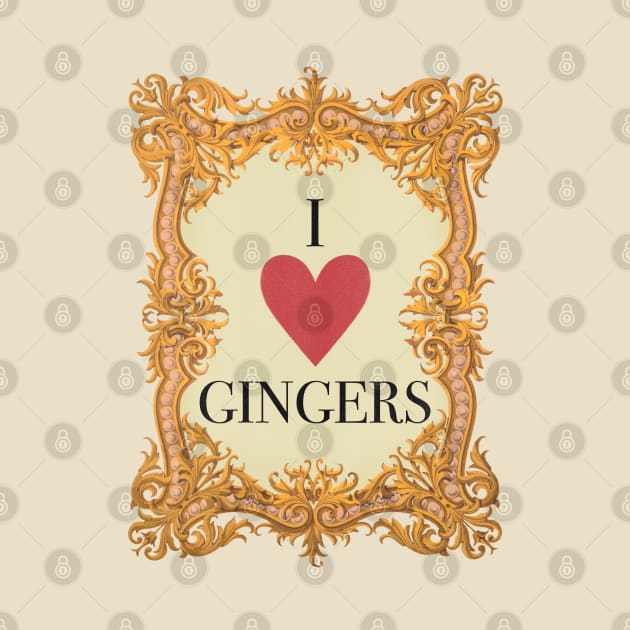 I heart Ginger Antique by Mary Rose 73744