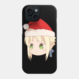 CUTE SANTA SABER from Fate Stay Night Phone Case