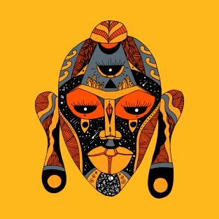 Orangrey African Mask 7 T-Shirt