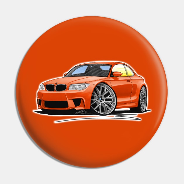 BMW 1M Coupe Orange Pin by y30man5