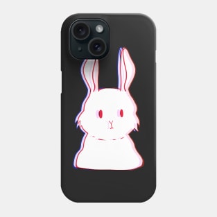 Cute bunny pink and blue Phone Case