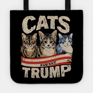 Cats Against Trump, Funny Cat Tote