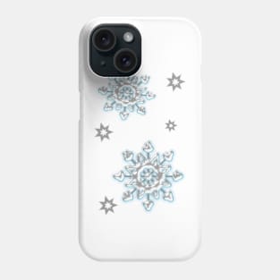 Glass Snowflakes Phone Case