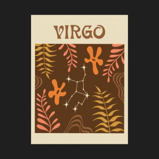 Abstract Virgo Zodiac T-Shirt