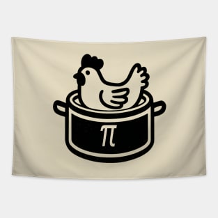 Chicken Pot Pi Tapestry