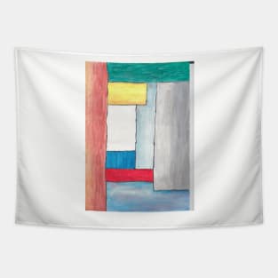 ABSTRACT rectangles Tapestry