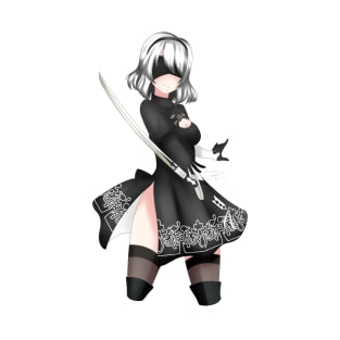 2B (Nier Automata) T-Shirt