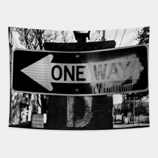 one way street Tapestry