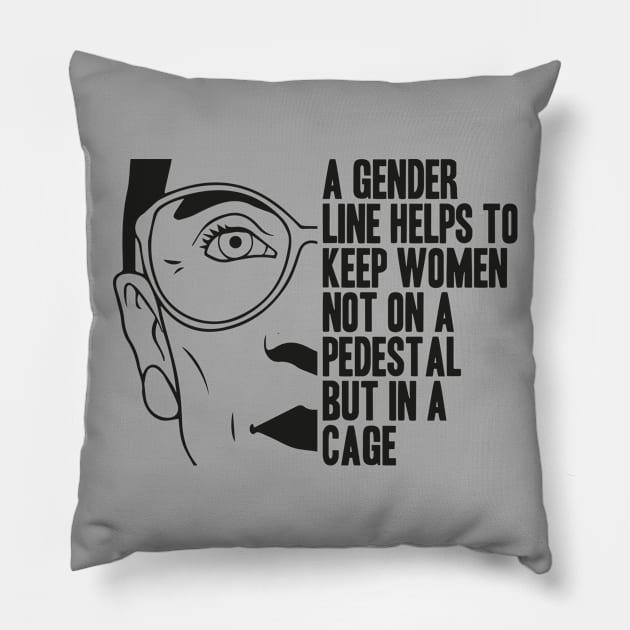 notorious rbg - rbg - ruth bader ginsburg - feminist - womens rights - notorious rbg - feminism - notorious - equal rights - social justice - ruth Pillow by artdise