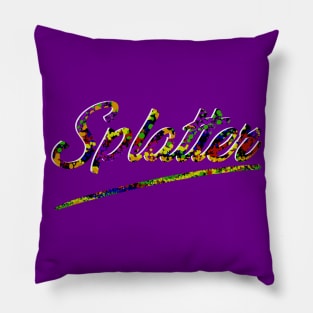 Splatter Pillow