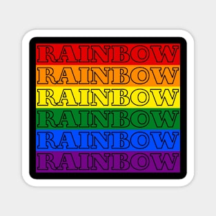 Rainbow 2 Magnet