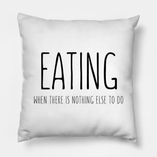 Eating Pillow