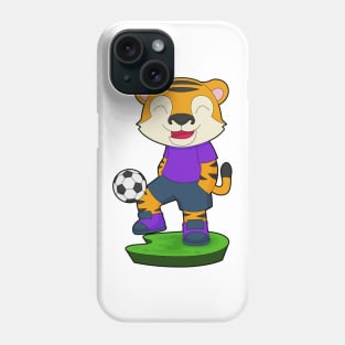 Tiger Soccer player Soccer Phone Case