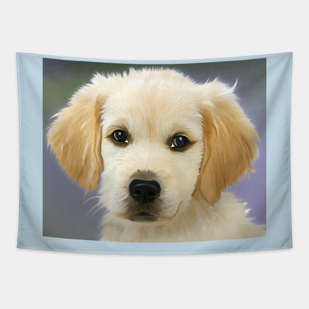 Cute Labrador Puppy Labrador Puppy Tapestry Teepublic