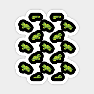 Cute Turtle Pattern Magnet