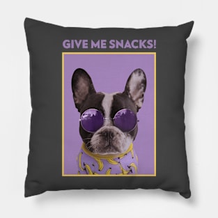 Give Me Snacks! Pillow