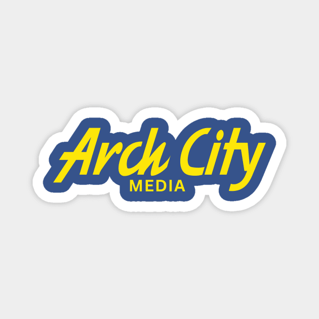 Arch City Media Specialties Blues Magnet by Arch City Tees