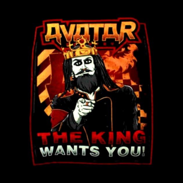 AVATAR THE KING WANT YOU MERCH VTG by mountain_daisy_design